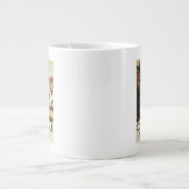 Straatscène met twee Mannen Grote Koffiekop (Voorkant)