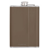 Straatscène met twee Mannen Heupfles (Achterkant)