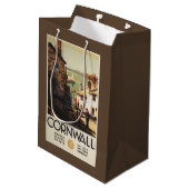 Straatscène met twee Mannen Medium Cadeauzakje (Achterkant Gekanteld)