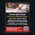 Straatscène, Sneeuwverwijderingsbedrijf Adverteren Flyer<br><div class="desc">Straatscène,  Sneeuwverwijderingsbedrijf Adverteren Flyer door The Visitekaartje Store.</div>