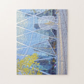 Straatsculptuur Calgary. Legpuzzel (Verticaal)