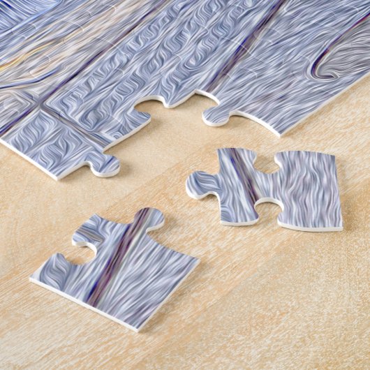 Straatsculptuur Calgary. Legpuzzel (Zijkant)