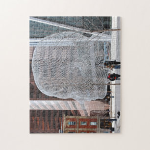 Straatsculptuur Calgary. Legpuzzel