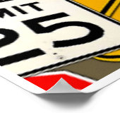 Straatsignalen Poster (Hoek)