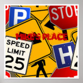 Straatsignalen Poster (Voorkant)