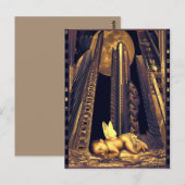 Straatslaapster Briefkaart (Voorkant / Achterkant)