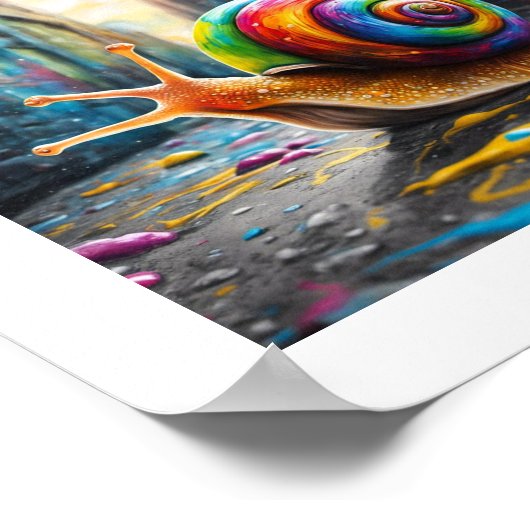 Straatslak Poster (Hoek)