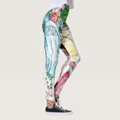 Straatspelen in de stad - Hop Scotch Leggings (Rechts)