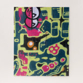 straatstenen legpuzzel (Verticaal)