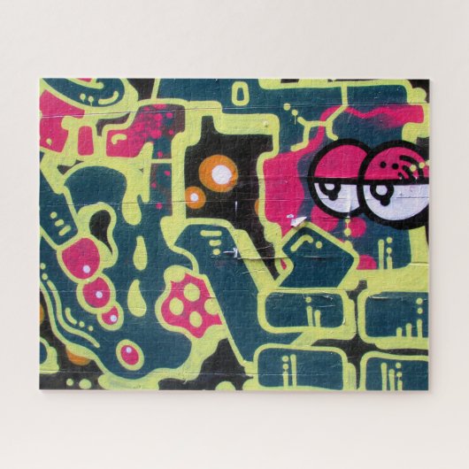 straatstenen legpuzzel (Horizontaal)