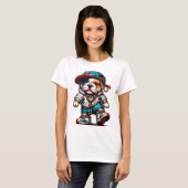 Straatstijl Bulldog T-shirt (Voorkant volledig)