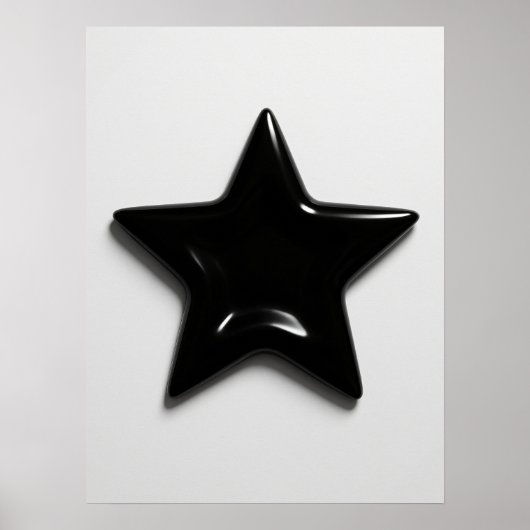 Straatstijl graphics Star Vertical Poster (Voorkant)
