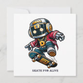 Straatstijl Schaats Series (Achterkant)