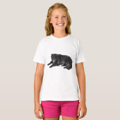 Straatstille vriend met warm accent t-shirt (Voorkant volledig)
