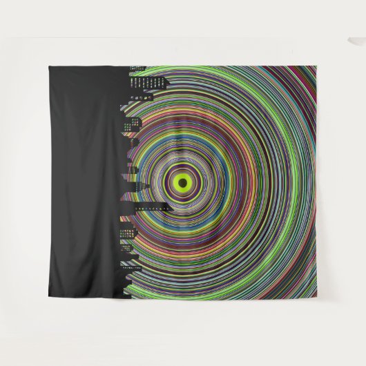 Straattapijt Wandkleed (Voorkant (horizontaal))