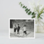 Straaturken in Lambeth (foto) Briefkaart (Staand voorkant)