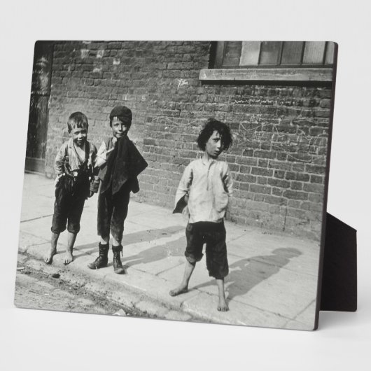 Straaturken in Lambeth (foto) Fotoplaat (Zijkant)