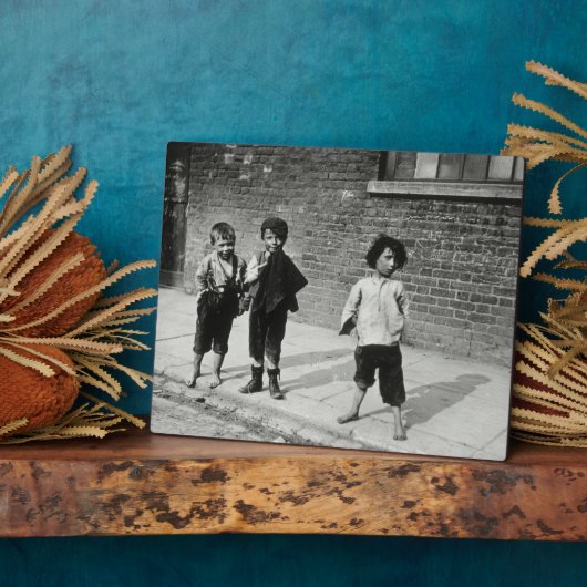 Straaturken in Lambeth (foto) Fotoplaat (Zijkant)