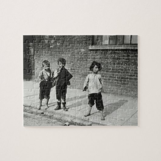 Straaturken in Lambeth (foto) Legpuzzel (Horizontaal)