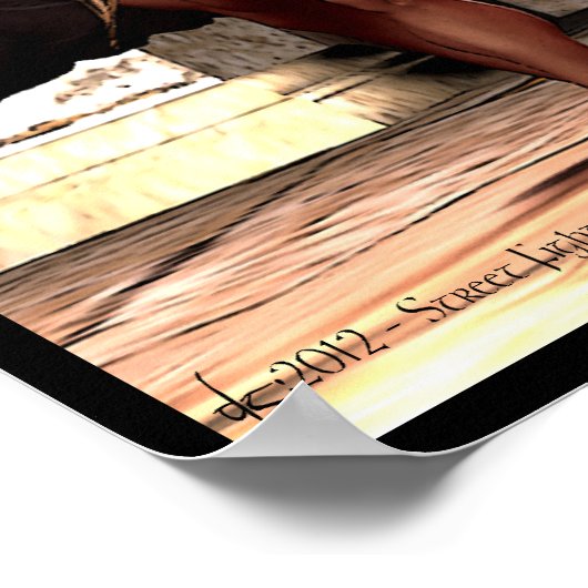 Straatvechter Poster (Hoek)