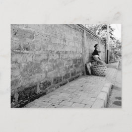 Straatverkoper Briefkaart