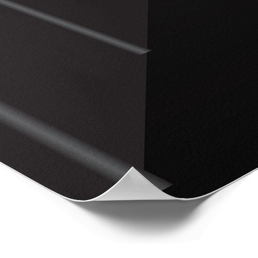 Straatverlichting en moon poster (Hoek)