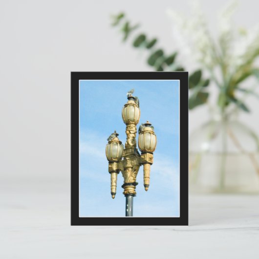  straatverlichting - San Francisco Briefkaart (Staand voorkant)