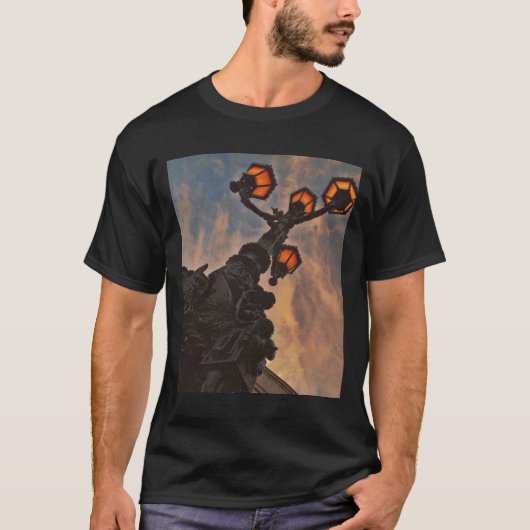 straatverlichting t-shirt (Voorkant)