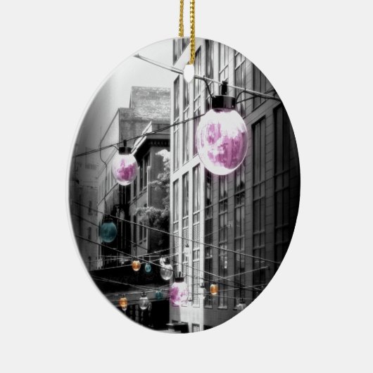 Straatverlichting Urban Art Keramisch Ornament (Rechts)