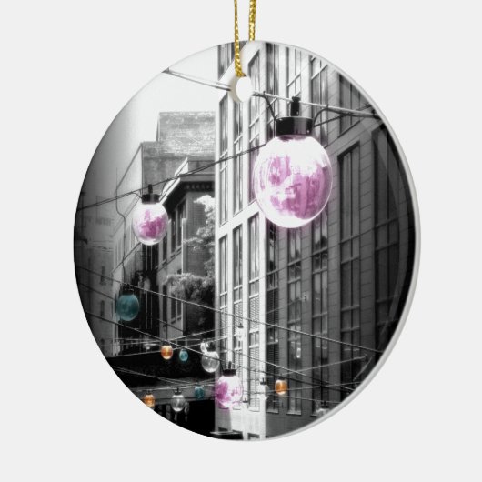 Straatverlichting Urban Art Keramisch Ornament (Links)