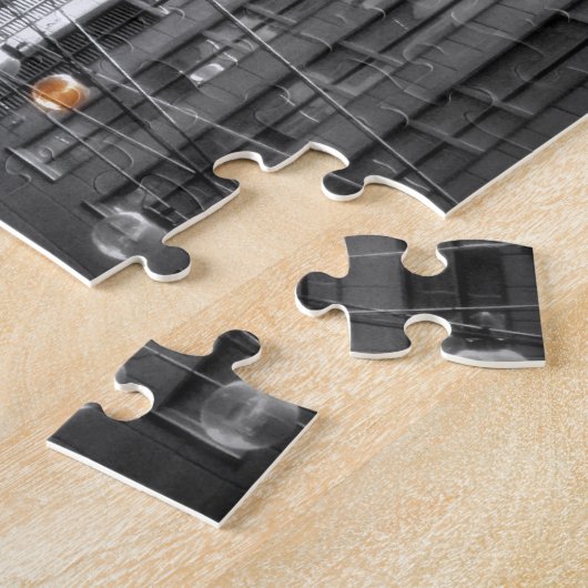 Straatverlichting Urban Art Legpuzzel (Zijkant)