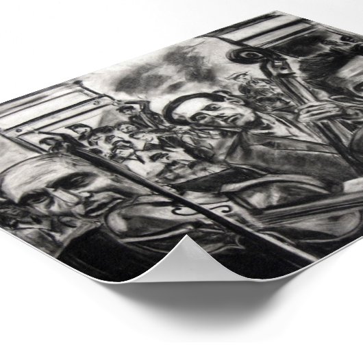 straatviolen poster (Hoek)