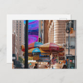 straatvoedsel briefkaart (Voorkant / Achterkant)