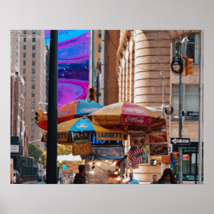 straatvoedsel poster