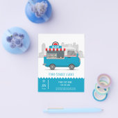 Straatvrachtwagen sushi flyer (Enkel)