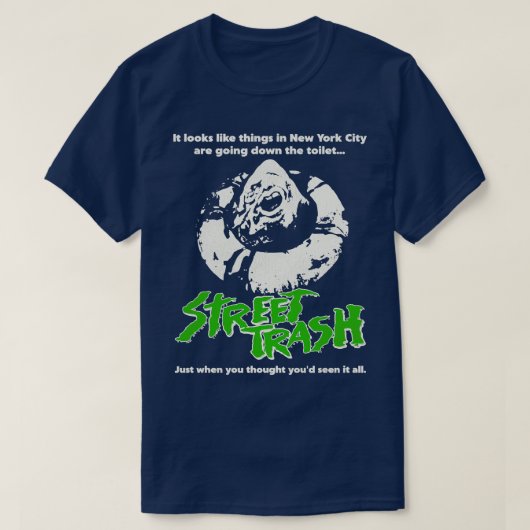 Straatvuil 80s Cult Classic Horror 1 T-shirt (Design voorkant)