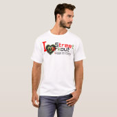 Straatwerk en fitness t-shirt (Voorkant volledig)