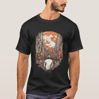 Straatwijs Stijl Laat je grote stadsliefde zien me T-shirt