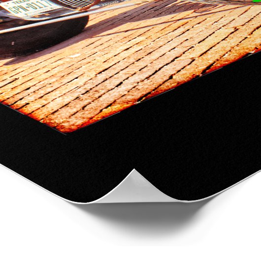 Straatzijde - Rat Rod Poster (Hoek)