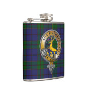 Strachan Tartan & Badge Heupfles (Rechts)