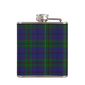Strachan Tartan & Badge Heupfles (Achterkant)