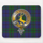 Strachan Tartan & Badge Muismat (Voorkant)