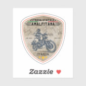    Strada statale 163 Amalfitana italiaanse apls Sticker (Vel)