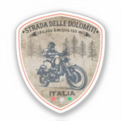 Strada statale 48 delle Dolomiti Sticker (Voorkant)