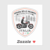 Strada statale 48 delle Dolomiti Sticker (Vel)