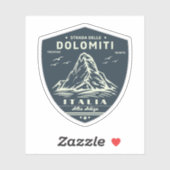Strada statale 48 delle Dolomiti Sticker (Vel)