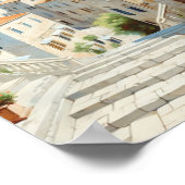 Straden Straat Dubrovnik Kroatië Reizen Poster (Hoek)