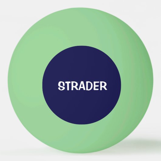 Strader Ping Pong Ball (Voorkant)