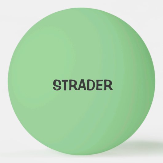Strader Ping Pong Ball (Voorkant)