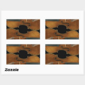 Stradivari Duo Rechthoekige Sticker (Vel)